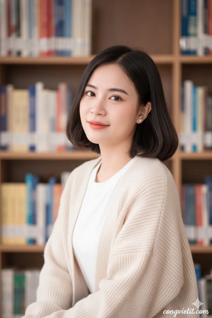 Nàng thơ trong thư viện 3