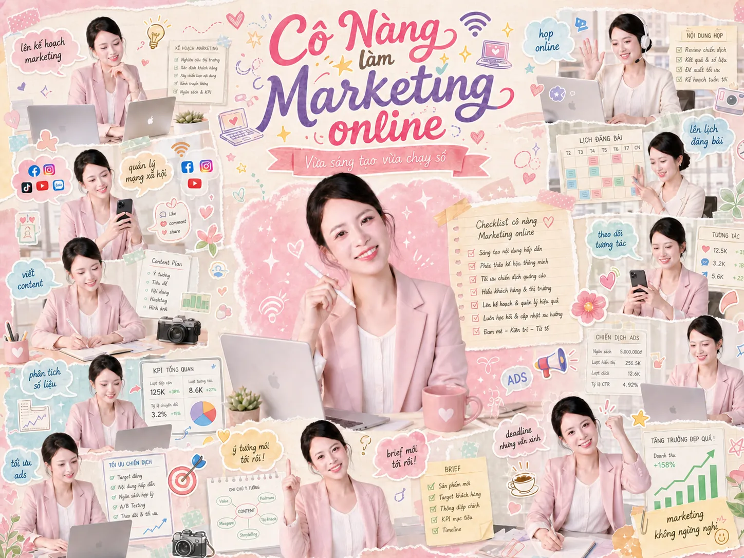 Cô Nàng Làm Marketing Online 2
