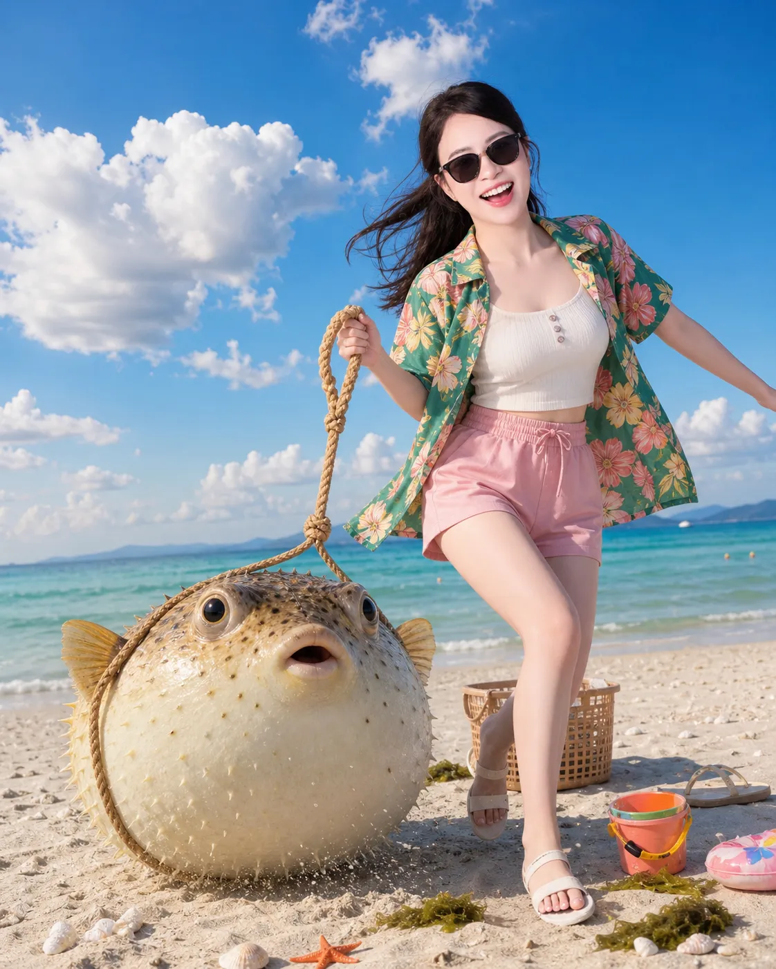 Dắt Cá Nóc Cưng Đi Biển – Vibe Viral Douyin