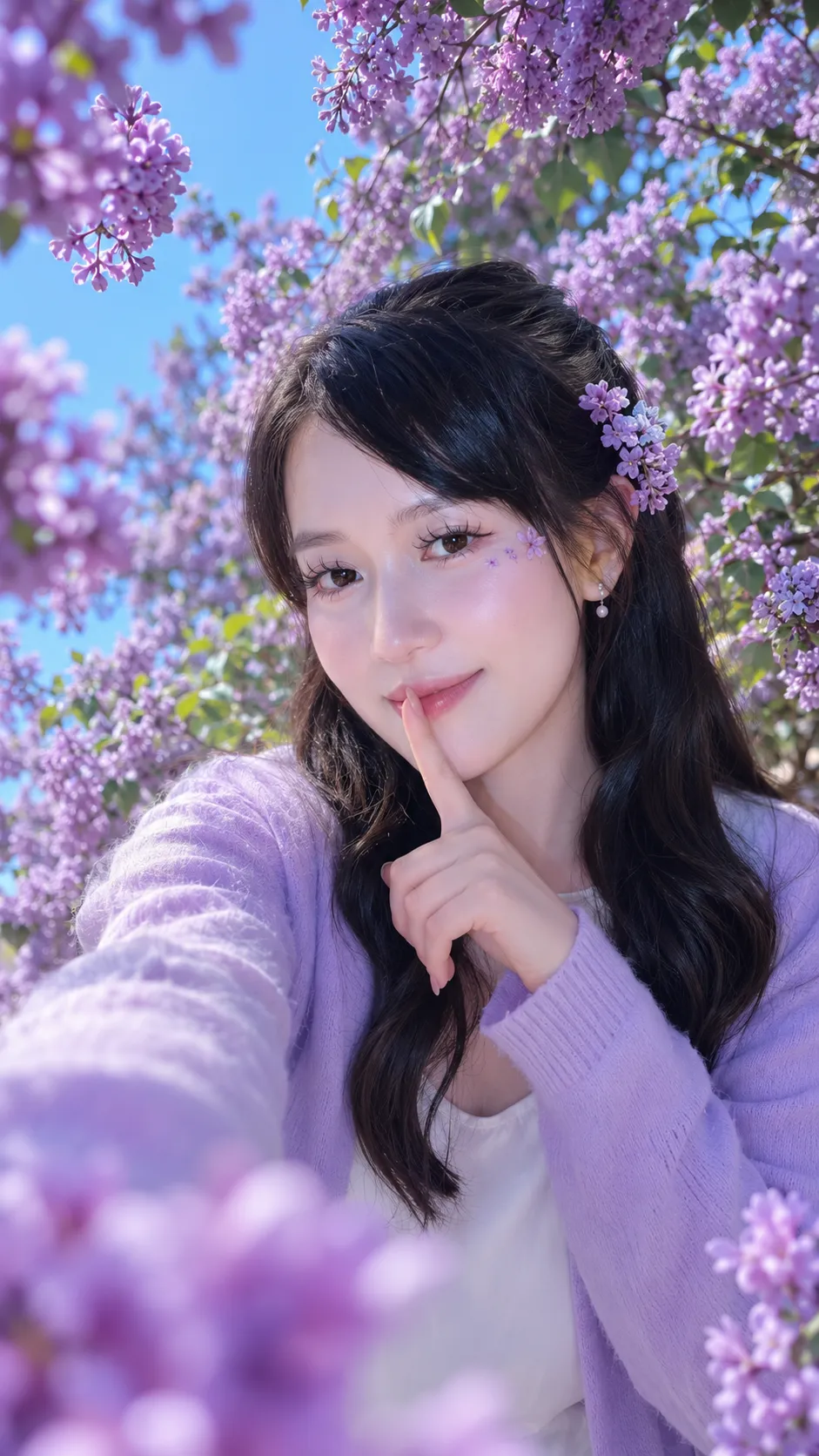 Lilac Secret Kiss – Nụ Hôn Bí Mật Dưới Vòm Hoa Tử Đinh Hương