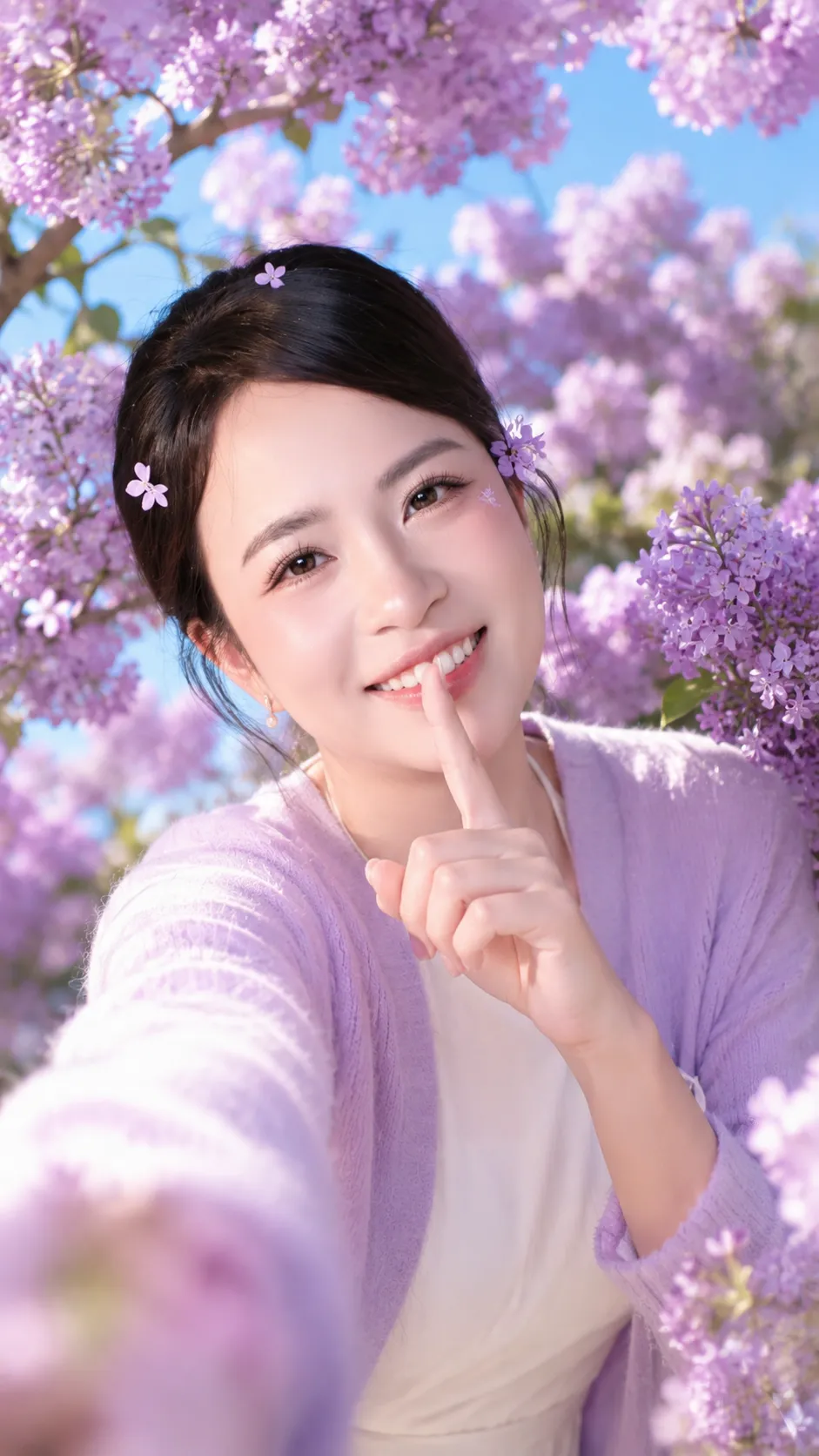 Lilac Secret Kiss – Nụ Hôn Bí Mật Dưới Vòm Hoa Tử Đinh Hương