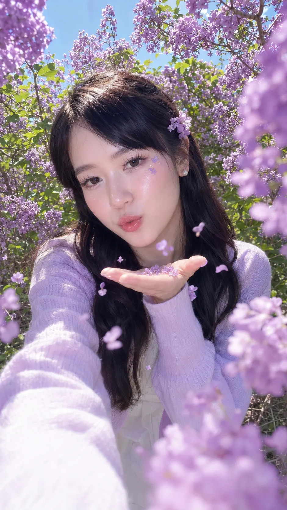 Lilac Petal Kiss – Thổi Cánh Hoa Giữa Mùa Tử Đinh Hương