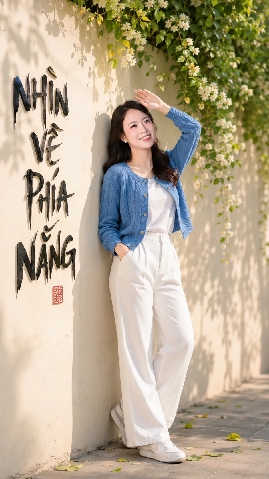 Nắng Xanh Bên Tường Hoa – Tự Tin Nhìn Về Phía Trước